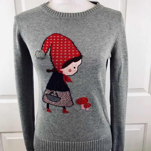 Semir Sweaters - Semir Women’s Woodland Girl Sweater Size M (D)